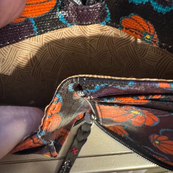 Sakroots Multicolor Bird Pattern Wristlet - Picture 9 of 9